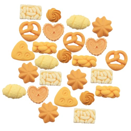 ifundom Brot Cookie Harz Charms 40 Stück Set Handyhülle Dekorationen Dekoration von ifundom