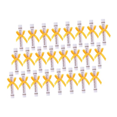 ifundom Fairy World Decor – 50-teiliges Zertifikat-Ornament Vlies-zubehör Für Abschlussfeiern Bärenpuppen-zubehör ifundom Fairy World Decor – 50-teiliges Zertifikat-Ornament Vlies-zubehör Für Abschlussfeiern Bärenpuppen-zubehör von ifundom