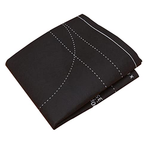 ifundom Filzmatte Rätsel für Erwachsene Puzzletisch Puzzles Matte für den Boden Puzzle-Tablett - Puzzlematte - Puzzleunterlage - Puzzleband - Jigsaw-Matte Spielmatte Puzzle-Decke Black von ifundom