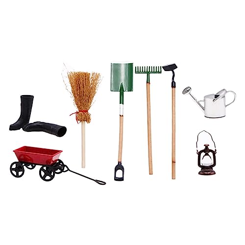 ifundom Gartenwerkzeug Miniatur Garten 1 Set Miniatur Gartenwerkzeuge Set Mit Gießkanne Gartenwerkzeugen Für Puppenhaus Miniaturlandschaft Und Modellbau Zubehör 9 Teiliges Set Für Kreative Gestaltung ifundom Gartenwerkzeug Miniatur Garten 1 Set Miniatur Gartenwerkzeuge Set Mit Gießkanne Gartenwerkzeugen Für Puppenhaus Miniaturlandschaft Und Modellbau Zubehör 9 Teiliges Set Für Kreative Gestaltung von ifundom