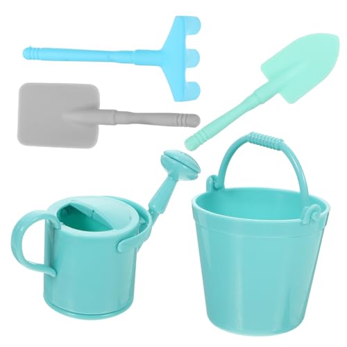 ifundom Gartenwerkzeug- -Set 2 Sets Mit Mini-rechen- Und Schaufelmodellen Abs-Kunststoff Für Die Heimdekoration von ifundom