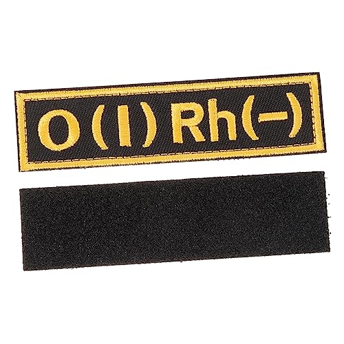 ifundom Gestickte Blutdichtung vom Blut Abzeichen nähen geformt Zubehör bestickt Stoff Gestickte Aufnäher für Bekleidungsstücke Patch Blutgruppenpflaster für Uniformen Flecken Nylon ifundom Gestickte Blutdichtung vom Blut Abzeichen nähen geformt Zubehör bestickt Stoff Gestickte Aufnäher für Bekleidungsstücke Patch Blutgruppenpflaster für Uniformen Flecken Nylon von ifundom