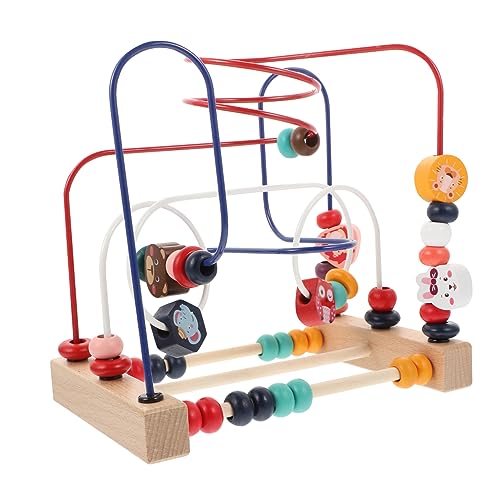 ifundom Holzperlen Maze Interaktives Lernspielzeug Für Montessori Geeignet Fördert Die Motorischen Fähigkeiten Ideales Für Kleinkinder Eltern Kind ifundom Holzperlen Maze Interaktives Lernspielzeug Für Montessori Geeignet Fördert Die Motorischen Fähigkeiten Ideales Für Kleinkinder Eltern Kind von ifundom