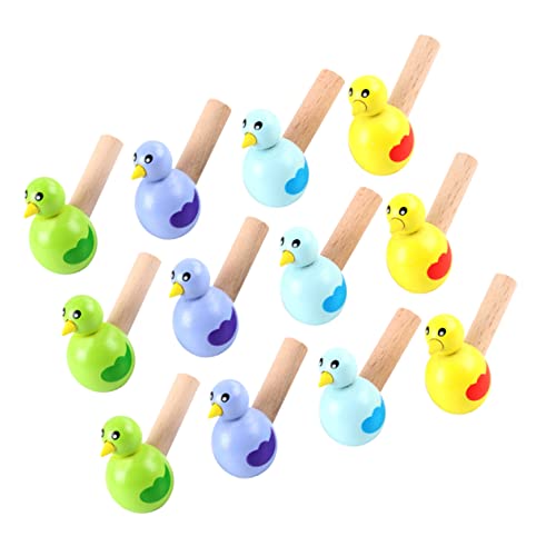 ifundom Holzpfeifen Vogel Form Cartoon Pfeifen Für Lernspielzeug Für Ideales Zufälligen Farben von ifundom