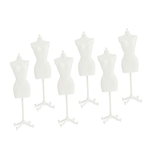 ifundom Mini Puppen Kleiderständer Mannequin Modelle Für Puppenhaus Ideale Präsentation Für Kleidung Und Accessoires Perfekt Für Sammler Und Kreative Bastelprojekte von ifundom