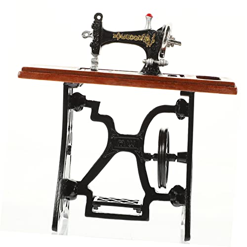 ifundom Mini-nähmaschine Stickmaschine Retro- Nähen Vintage Wohnkultur Nähzubehör Zubehör Für Nähmaschinen Nähkästchen Mit Fächern Sauenset Reise-nähset Mini Mini- Holz ifundom Mini-nähmaschine Stickmaschine Retro- Nähen Vintage Wohnkultur Nähzubehör Zubehör Für Nähmaschinen Nähkästchen Mit Fächern Sauenset Reise-nähset Mini Mini- Holz von ifundom