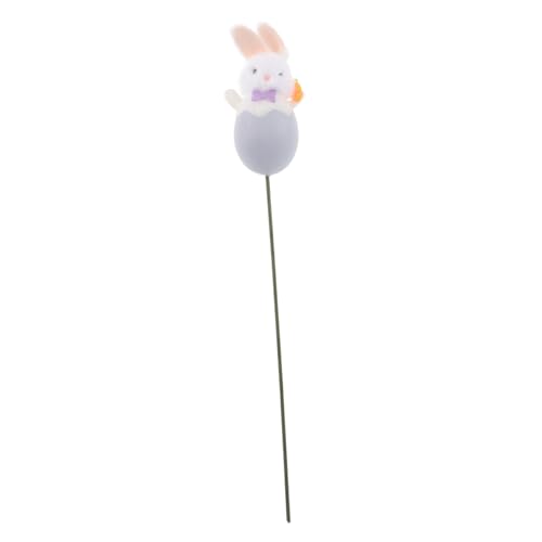 ifundom Easter Flower Picks Mit Niedlichen Kaninchen Und Eierspitzen Für Fröhliche Frühlingsdekorationen Für -bouquets Und Arrangements Zartem von ifundom