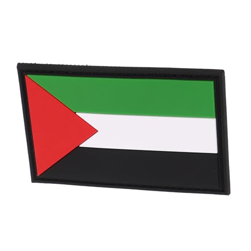 ifundom Palästina Badge PVC Aufnäher für Outdoor Rucksäcke Stilvolles Vielseitiges Armband Patch mit Hochwertiger Verarbeitung und Einzigartigem Design ifundom Palästina Badge PVC Aufnäher für Outdoor Rucksäcke Stilvolles Vielseitiges Armband Patch mit Hochwertiger Verarbeitung und Einzigartigem Design von ifundom