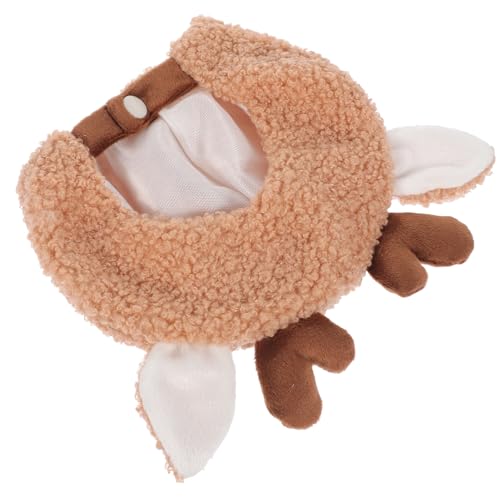 ifundom Plüschpuppenhut tiermütze Puppen Kleidung doll Accessories minipuppen für puppenkleidung Plüschtiere Babymütze Cowgirl-Hut Cartoon-Puppenhut Puppenzubehör PP Baumwolle von ifundom