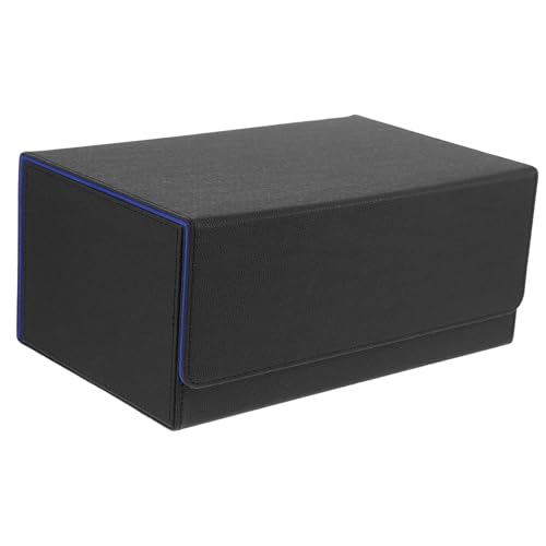 ifundom Sammelkarten Aufbewahrungsbox mit Magnetverschluss PU Leder Hülle für Karten Kratzfest und Elegant für Sammler und Spieler Schützt Wasser von ifundom