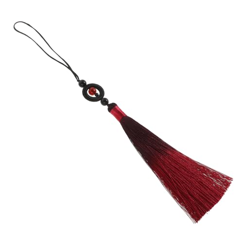 ifundom Schwertkissen Organizer zum Aufhängen von Schmuck Quaste im chinesischen Stil Chinesischer runder Handfächer asiatische Dekorationen handwerkliche Dekoration Quasten Polyester rot ifundom Schwertkissen Organizer zum Aufhängen von Schmuck Quaste im chinesischen Stil Chinesischer runder Handfächer asiatische Dekorationen handwerkliche Dekoration Quasten Polyester rot von ifundom