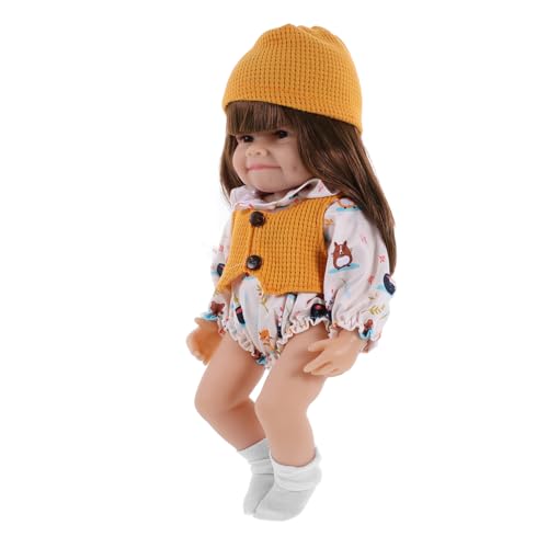ifundom Simulation Babypuppe Reborn Babypuppen Babyspielzeug Säuglingsbabypuppe Neugeborenes Mädchen Puppe Mit Kleidung Babypuppen Für Realistische Puppe Puppen Für Mädchen ifundom Simulation Babypuppe Reborn Babypuppen Babyspielzeug Säuglingsbabypuppe Neugeborenes Mädchen Puppe Mit Kleidung Babypuppen Für Realistische Puppe Puppen Für Mädchen von ifundom
