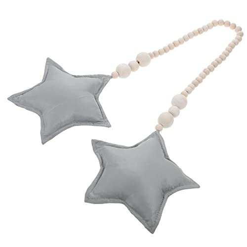 ifundom Star Beaded Pendant Für Babybett Holzperlen Dekoration Im Sterne-Design Für Kinderzimmer Hängend Vielseitig Einsetzbar Und Robust ifundom Star Beaded Pendant Für Babybett Holzperlen Dekoration Im Sterne-Design Für Kinderzimmer Hängend Vielseitig Einsetzbar Und Robust von ifundom