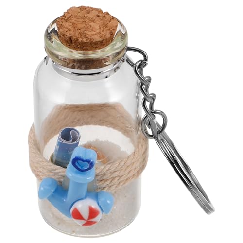 ifundom Treibsandflaschen-ornamente Schlüsselanhänger Süß Taschenanhänger Cooler Schlüsselanhänger Kleine Flaschen Mit Korken Mini-glasflaschen Mit Deckel Holz ifundom Treibsandflaschen-ornamente Schlüsselanhänger Süß Taschenanhänger Cooler Schlüsselanhänger Kleine Flaschen Mit Korken Mini-glasflaschen Mit Deckel Holz von ifundom