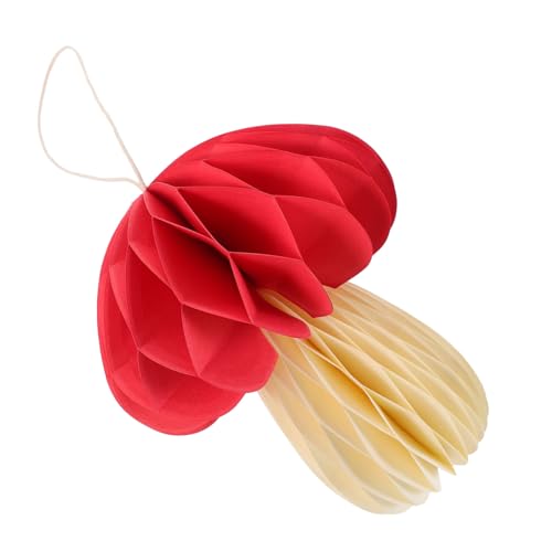 ifundom Wabenkugel-hängeornament Ball Pilz-waben-Ornament Party-pilz-Ornament Pilze Pilzförmiges Papier Wabenkugelverzierung Bienenwabe Pilzwabenkugel Pilz-skulptur Rot Papierstau ifundom Wabenkugel-hängeornament Ball Pilz-waben-Ornament Party-pilz-Ornament Pilze Pilzförmiges Papier Wabenkugelverzierung Bienenwabe Pilzwabenkugel Pilz-skulptur Rot Papierstau von ifundom