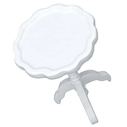 ifundom Winzige Runde Tischdekoration Für Mini- Tragbarer Mini-Schreibtisch Weiße Spitze Besticktes Miniatur-tischornament ifundom Winzige Runde Tischdekoration Für Mini- Tragbarer Mini-Schreibtisch Weiße Spitze Besticktes Miniatur-tischornament von ifundom