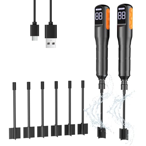 Wiederaufladbarer Harzmischer, 2er-Pack, 3 Geschwindigkeitsregelung, zeitgesteuerte Stopp-Funktion, mit 8 Rührpaddeln für Epoxidharz, Silikon, Farbmischung, Seifenherstellung, Harzwerkzeuge, DIY Wiederaufladbarer Harzmischer, 2er-Pack, 3 Geschwindigkeitsregelung, zeitgesteuerte Stopp-Funktion, mit 8 Rührpaddeln für Epoxidharz, Silikon, Farbmischung, Seifenherstellung, Harzwerkzeuge, DIY von ifyful