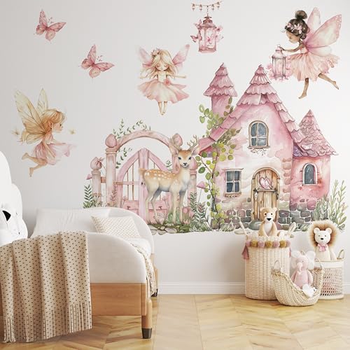 Wandtattoo Feen für Kinderzimmer | Feen Wandsticker | Wanddeko für Mädchenzimmer | Feen Deko | Wandsticker Mädchenzimmer | Wandtattoo Babyzimmer | Feen Wanddeko für das Kinderzimmer Wandtattoo Feen für Kinderzimmer | Feen Wandsticker | Wanddeko für Mädchenzimmer | Feen Deko | Wandsticker Mädchenzimmer | Wandtattoo Babyzimmer | Feen Wanddeko für das Kinderzimmer von igibee
