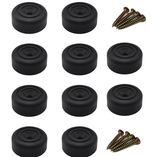 Möbelbeine Rund 10 Stück Füße,Schrank füße für Möbel Möbelfüße Schwarz Ø 33 x H 13 mm Schrankfüsse Möbelgleiter füße für möbel mit Schrauben Möbelbeine Rund 10 Stück Füße,Schrank füße für Möbel Möbelfüße Schwarz Ø 33 x H 13 mm Schrankfüsse Möbelgleiter füße für möbel mit Schrauben von iguTrail