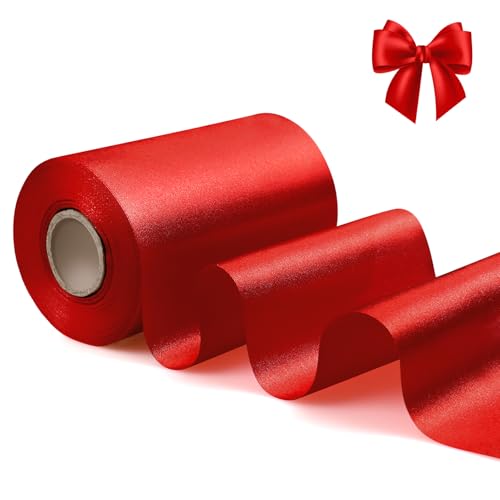 ihaspoko 10cm Breites Satinband Rot – 20m Geschenkband für Geschenkverpackung, Hochzeiten, Basteln | Schleifenband für Karten, Deko & Hochzeitsauto ihaspoko 10cm Breites Satinband Rot – 20m Geschenkband für Geschenkverpackung, Hochzeiten, Basteln | Schleifenband für Karten, Deko & Hochzeitsauto von ihaspoko
