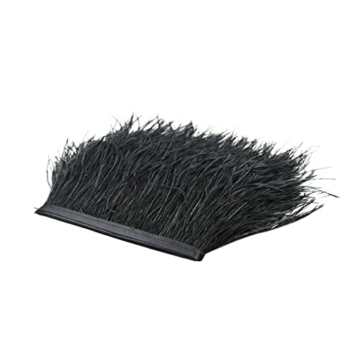 ihreesy 2m Straußenfeder-Borte, Natürlicher Feder Fringe Trim Flauschiger Straußenfeder-Quastenbesatz 10cm–15cm Weiche Borte Fransen mit Satinband für Hochzeit Kostüm Kleid Dekoration,#14 ihreesy 2m Straußenfeder-Borte, Natürlicher Feder Fringe Trim Flauschiger Straußenfeder-Quastenbesatz 10cm–15cm Weiche Borte Fransen mit Satinband für Hochzeit Kostüm Kleid Dekoration,#14 von ihreesy