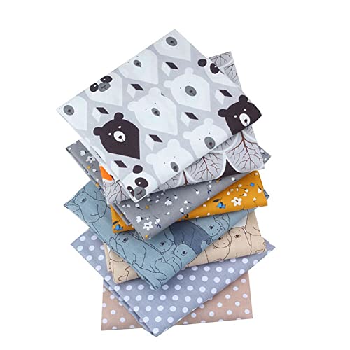 ihreesy 8 Stück Baumwollstoff Meterware Stoffe zum Nähen, 50cmx50cm Baumwollstoff Meterware Stoff Baumwollstoff Pakete Patchworkstoff für Näharbeiten,#H ihreesy 8 Stück Baumwollstoff Meterware Stoffe zum Nähen, 50cmx50cm Baumwollstoff Meterware Stoff Baumwollstoff Pakete Patchworkstoff für Näharbeiten,#H von ihreesy