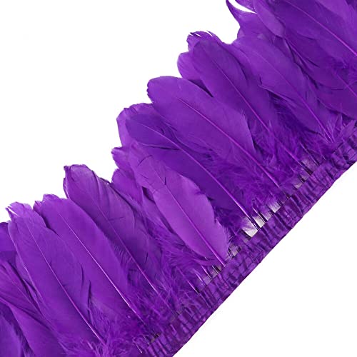 ihreesy Feder Fringe Trim Borte, 2m Federborte mit Satinband Federbesatz Fransenbesatz Gänsefedern zum Basteln Federbesatz Fransen Flauschige Federfransen zum Nähen Kostüm Dekoration,Dunkel Lila ihreesy Feder Fringe Trim Borte, 2m Federborte mit Satinband Federbesatz Fransenbesatz Gänsefedern zum Basteln Federbesatz Fransen Flauschige Federfransen zum Nähen Kostüm Dekoration,Dunkel Lila von ihreesy