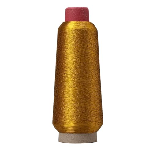 ihreesy Metallisches Maschinenstickgarn,Kreuzstich Fäden Metallic Stickgarn Polyester Nähgarn Glitzer Stickgarn für Nähmaschine Overlockgarn zum Nähen Kreuzstich Sticken Handstricken,Gold ihreesy Metallisches Maschinenstickgarn,Kreuzstich Fäden Metallic Stickgarn Polyester Nähgarn Glitzer Stickgarn für Nähmaschine Overlockgarn zum Nähen Kreuzstich Sticken Handstricken,Gold von ihreesy