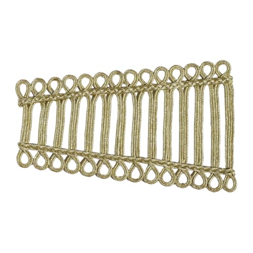 iiniim Doppelbrüstige Applique Patches Kleidung Patch Uniform Knoten Knöpfe Schnur Barock Appliques Kleidung Gold 1 Einheitsgröße iiniim Doppelbrüstige Applique Patches Kleidung Patch Uniform Knoten Knöpfe Schnur Barock Appliques Kleidung Gold 1 Einheitsgröße von iiniim