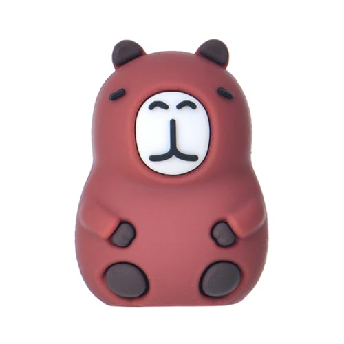 Niedlicher Bleistift spitzer Cartoon Capybara Schärfer Kleiner manueller Bleistift spitzer Kawaii PVC Spitzer Schüler Schreibwaren Schulbedarf Belohnung geschenke für Lehrer Klassen zimmer von ikappy