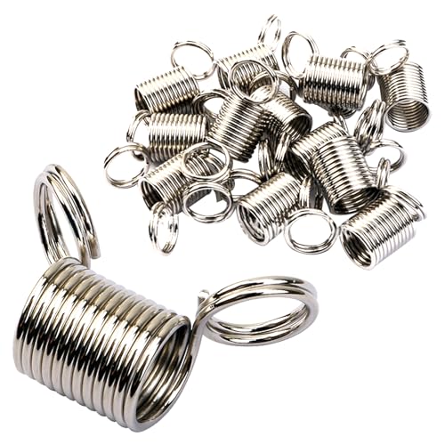 ikappy 10 Stück Perlen Stopper Mini Feder Klemmen Kreative Perlen Draht Enden Schmuck Herstellung Werkzeug für DIY Handgemachte Armbänder Halskette ikappy 10 Stück Perlen Stopper Mini Feder Klemmen Kreative Perlen Draht Enden Schmuck Herstellung Werkzeug für DIY Handgemachte Armbänder Halskette von ikappy