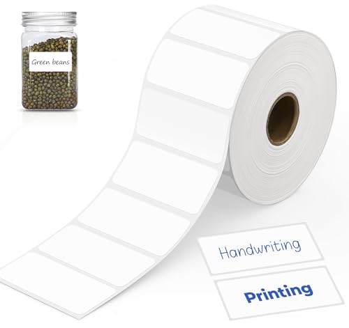 1000 Etiketten Selbstklebend, ilauke 90 x 40 mm Klebeetiketten zum Beschriften 1000 Etiketten Selbstklebend, ilauke 90 x 40 mm Klebeetiketten zum Beschriften von ilauke