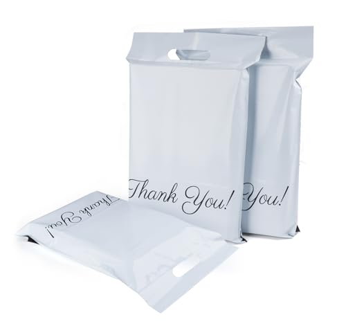 Versandtaschen aus Kunststoff, 25 x 35 cm + 5 cm + 6 cm, Weiß, 60 Stück Versandtaschen aus Kunststoff, 25 x 35 cm + 5 cm + 6 cm, Weiß, 60 Stück von ilauke