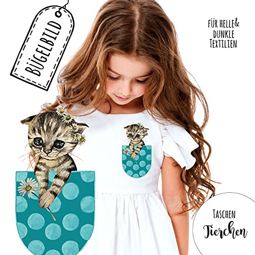 Bügelbilder Taschentierchen Applikation Katze Bügelbild türkise Tasche punkte Bügelmotiv Aufbügelbilder bb139 - ausgewählte Farbe: *weiß* ausgewählte Größe: *S - 10,5 cm hoch* Bügelbilder Taschentierchen Applikation Katze Bügelbild türkise Tasche punkte Bügelmotiv Aufbügelbilder bb139 - ausgewählte Farbe: *weiß* ausgewählte Größe: *S - 10,5 cm hoch* von ilka parey wandtattoo-welt