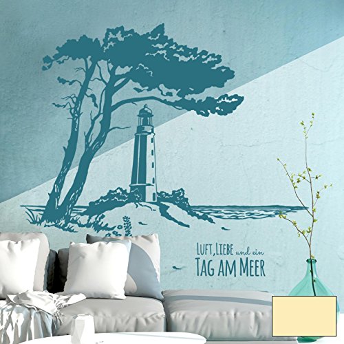 Wandtattoo Wandaufkleber Wandsticker Aufkleber Sticker Ostsee Hiddensee Leuchtturm & Spruch M1930 ausgewählte Farbe: *creme* ausgewählte Größe: *M* Wandtattoo Wandaufkleber Wandsticker Aufkleber Sticker Ostsee Hiddensee Leuchtturm & Spruch M1930 ausgewählte Farbe: *creme* ausgewählte Größe: *M* von ilka parey wandtattoo welt