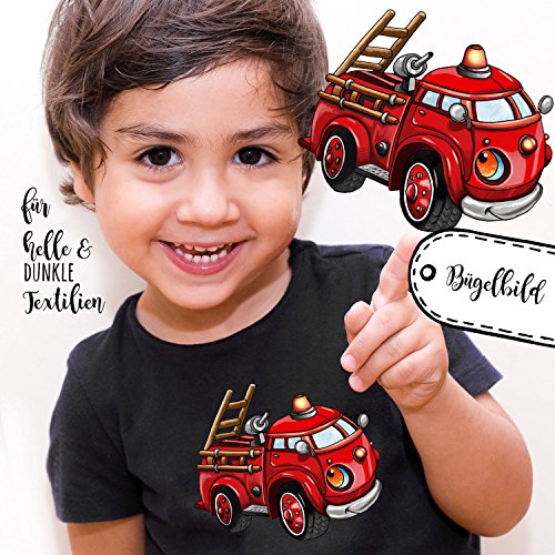 Bügelbilder Applikation Feuerwehr Fahrzeug Bügelbild Bügelmotiv Aufbügelbilder für Jungs bb054 ilka parey wandtattoo-welt® Bügelbilder Applikation Feuerwehr Fahrzeug Bügelbild Bügelmotiv Aufbügelbilder für Jungs bb054 ilka parey wandtattoo-welt® von ilka parey wandtattoo-welt