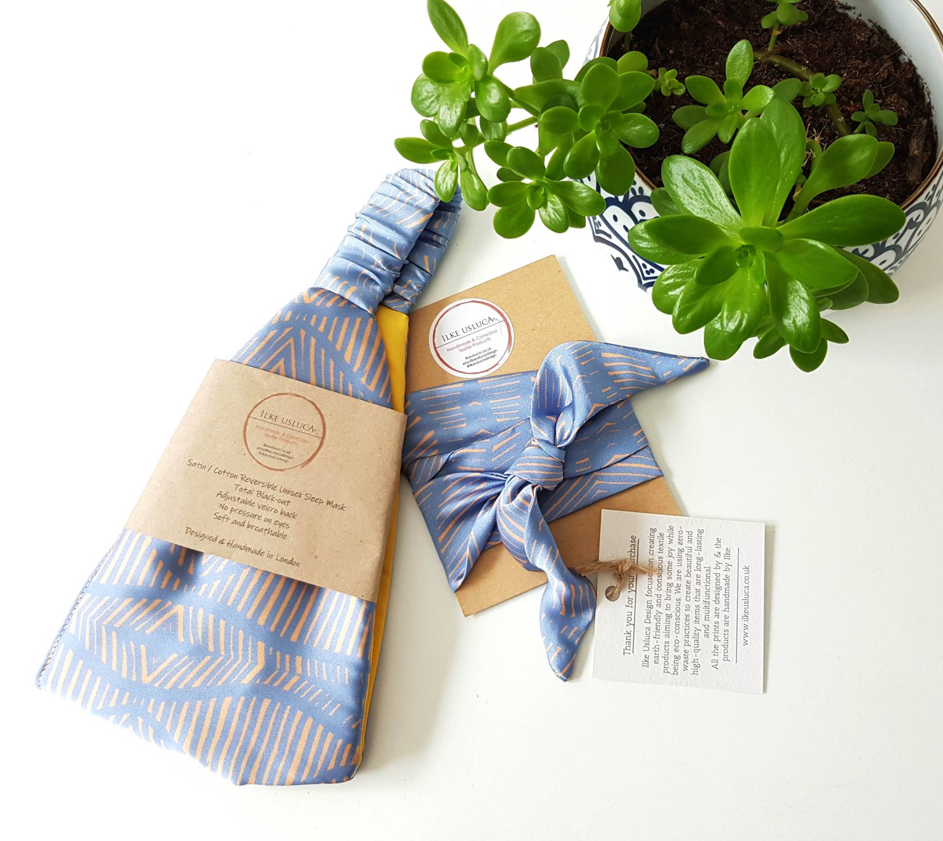 Perlen Geschenk-Set Mit Einer Schlafmaske & Einem Stirnband Perlen Geschenk-Set Mit Einer Schlafmaske & Einem Stirnband von ilkeuslucadesign