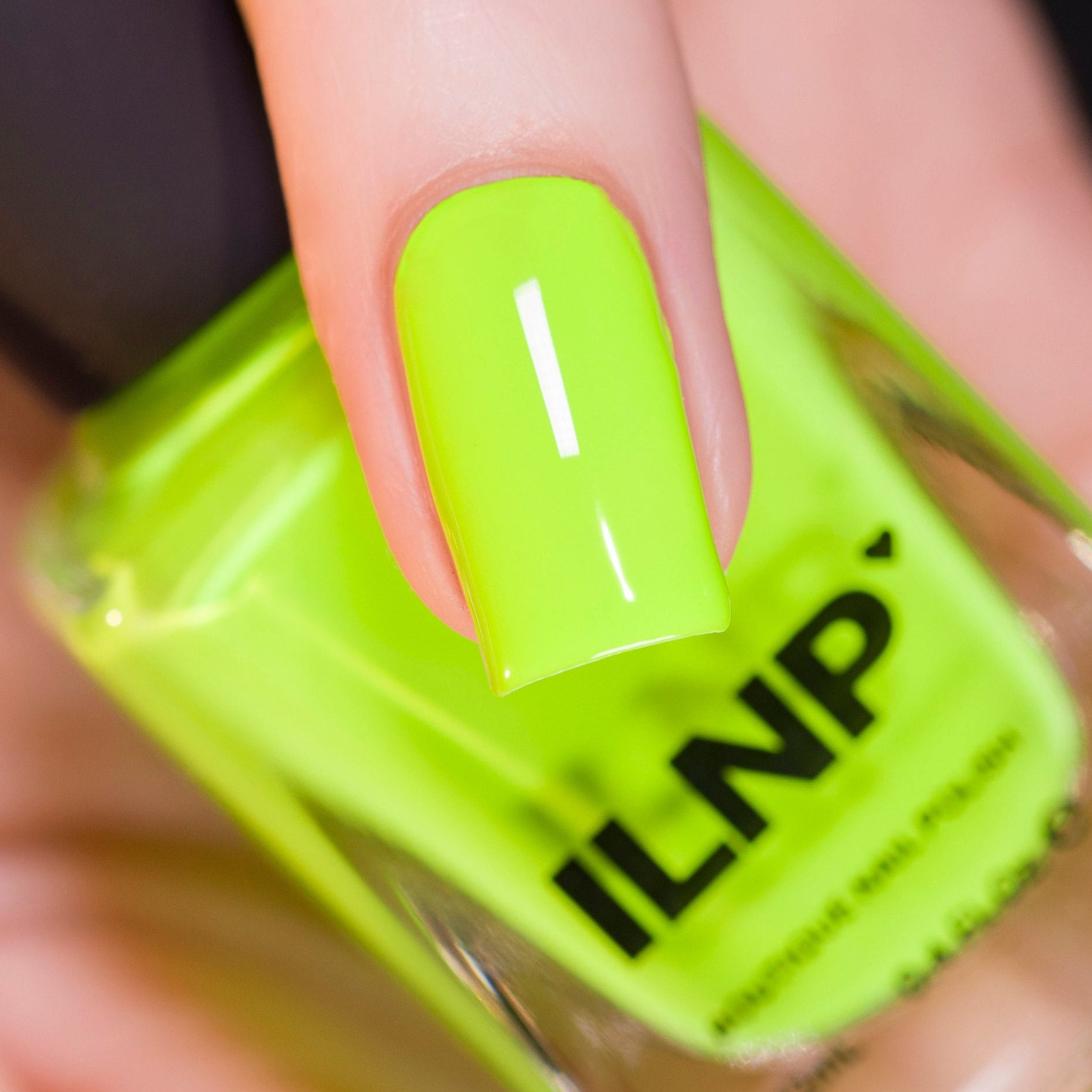 Playlist - Leuchtender Neon Lime Creme Nagellack von ilnpbrand