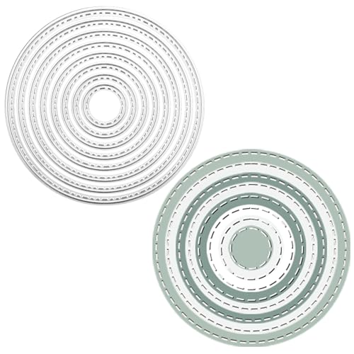 imSHHWcs Stanzschablone, Schablone für Stanzmaschine, Stanzformen, Stamping Schablone, Stanzschablone Rund, Stanzform, Cutting Dies für Scrapbooking Album Karten Basteln imSHHWcs Stanzschablone, Schablone für Stanzmaschine, Stanzformen, Stamping Schablone, Stanzschablone Rund, Stanzform, Cutting Dies für Scrapbooking Album Karten Basteln von imSHHWcs