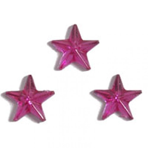 Impex Glitzersteine zum Aufkleben, Sternform, Kirschrot, 20 Stück Impex Glitzersteine zum Aufkleben, Sternform, Kirschrot, 20 Stück von impEX