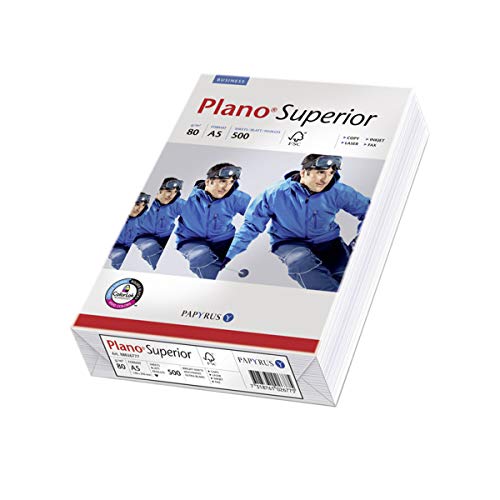 Papyrus 88026798 Drucker-/Kopierpapier Premium Planosuperior, DIN A5, 80 g/m², 500 Blatt weiß Papyrus 88026798 Drucker-/Kopierpapier Premium Planosuperior, DIN A5, 80 g/m², 500 Blatt weiß von inapa