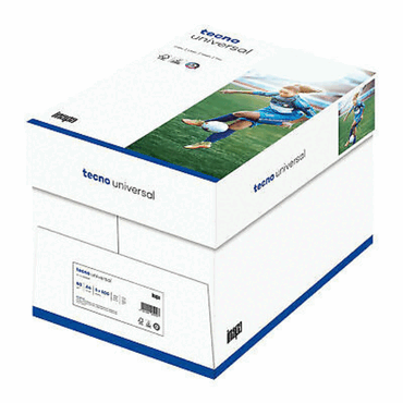 inapa Kopierpapier tecno universal - A4 80 g/qm weiß 2500 Blatt ungeri von inapa