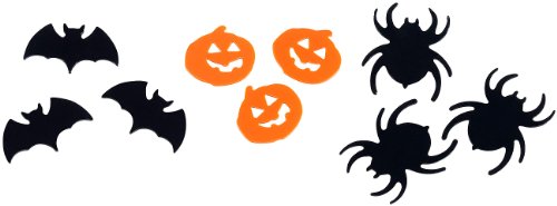 infactory Dekos Halloween: Halloween-Konfetti in 3 verschiedenen Motiven (Halloween-Artikel, Halloween-Produkt, Konfettikanone) von infactory