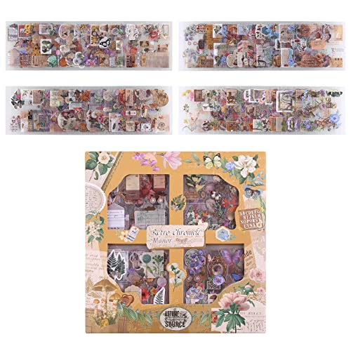 700 Stücke Scrapbooking Aufkleber, Infeelme Vintage Design Pflanzenmuster Klebstoff Scrapbook Aufkleber für Bullet Journal,Tagebuch, Planer, Zeitplanbuch, Agenda, Kalender 700 Stücke Scrapbooking Aufkleber, Infeelme Vintage Design Pflanzenmuster Klebstoff Scrapbook Aufkleber für Bullet Journal,Tagebuch, Planer, Zeitplanbuch, Agenda, Kalender von infeelme