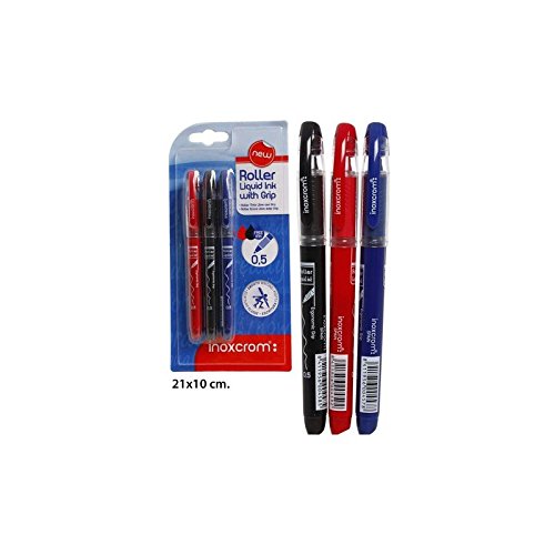 Inoxcrom - Kugelschreiber Sortiment 0,5 mm, 3 Stück Inoxcrom - Kugelschreiber Sortiment 0,5 mm, 3 Stück von inoxcrom: