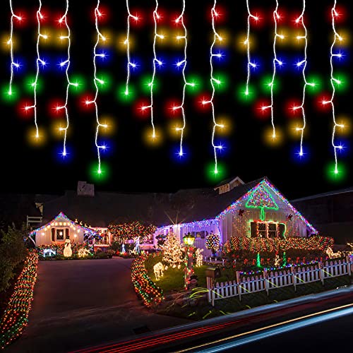 Lichterkette Eisregen Außen, 15m 600er LED Lichtervorhang LED mit Timer, IP44 wasserdicht 8 Modi für Innen Außen Weihnachten, Schlafzimmer, Party, Hochzeit, Balkon, Garten Deko Lichterkette Eisregen Außen, 15m 600er LED Lichtervorhang LED mit Timer, IP44 wasserdicht 8 Modi für Innen Außen Weihnachten, Schlafzimmer, Party, Hochzeit, Balkon, Garten Deko von interGo
