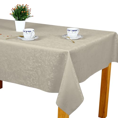 invitta Tischdecke Grau 160x200 cm, Fleckabweisend mit Lotuseffekt Modern Doppelseitig Eleganter Marmor 100% Polyester, U4 Marmor 5297 invitta Tischdecke Grau 160x200 cm, Fleckabweisend mit Lotuseffekt Modern Doppelseitig Eleganter Marmor 100% Polyester, U4 Marmor 5297 von invitta