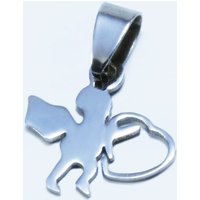 Anhänger Schutzengel, Edelstahl, mit Collierschlaufe Anhänger Schutzengel, Edelstahl, mit Collierschlaufe von inwaria