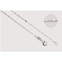 Ankerkette mit Würfeln aus 925 Silber, mit Karabinerverschluss Ankerkette mit Würfeln aus 925 Silber, mit Karabinerverschluss von inwaria