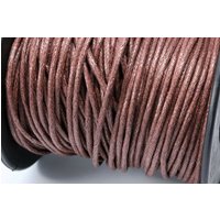 Baumwollkordel gewachst, Ø 1,5 mm, 5 Meter Baumwollkordel gewachst, Ø 1,5 mm, 5 Meter von inwaria
